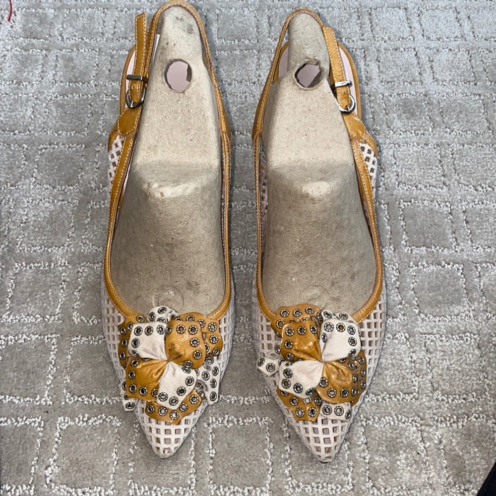 E’Clat high heel leather sandals made in Italy